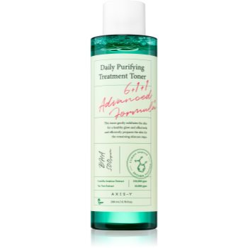 AXIS-Y 6+1+1 Advanced Formula Daily Purifying Treatment Toner tonic curatare profunda cu efect calmant - imagine 2